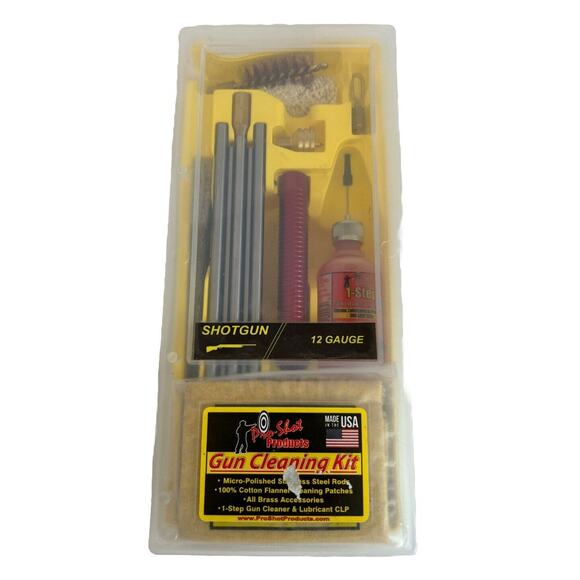 Pro-Shot Products Other - Pro-Shot Classic Box Gun Cleaning Kit For 20 Gauge Shotgun S20KIT Silicone Cloth